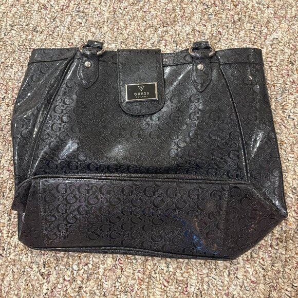 Guess EllaCruz Faux Leather Tote Bag - Picture 1 of 4